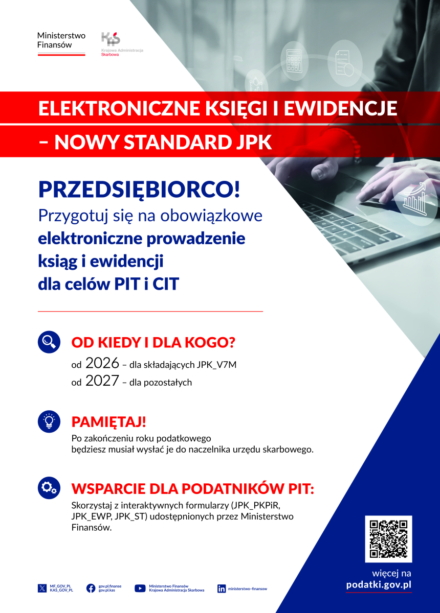 aktualność: Plik kontrolny dla podatków dochodowych