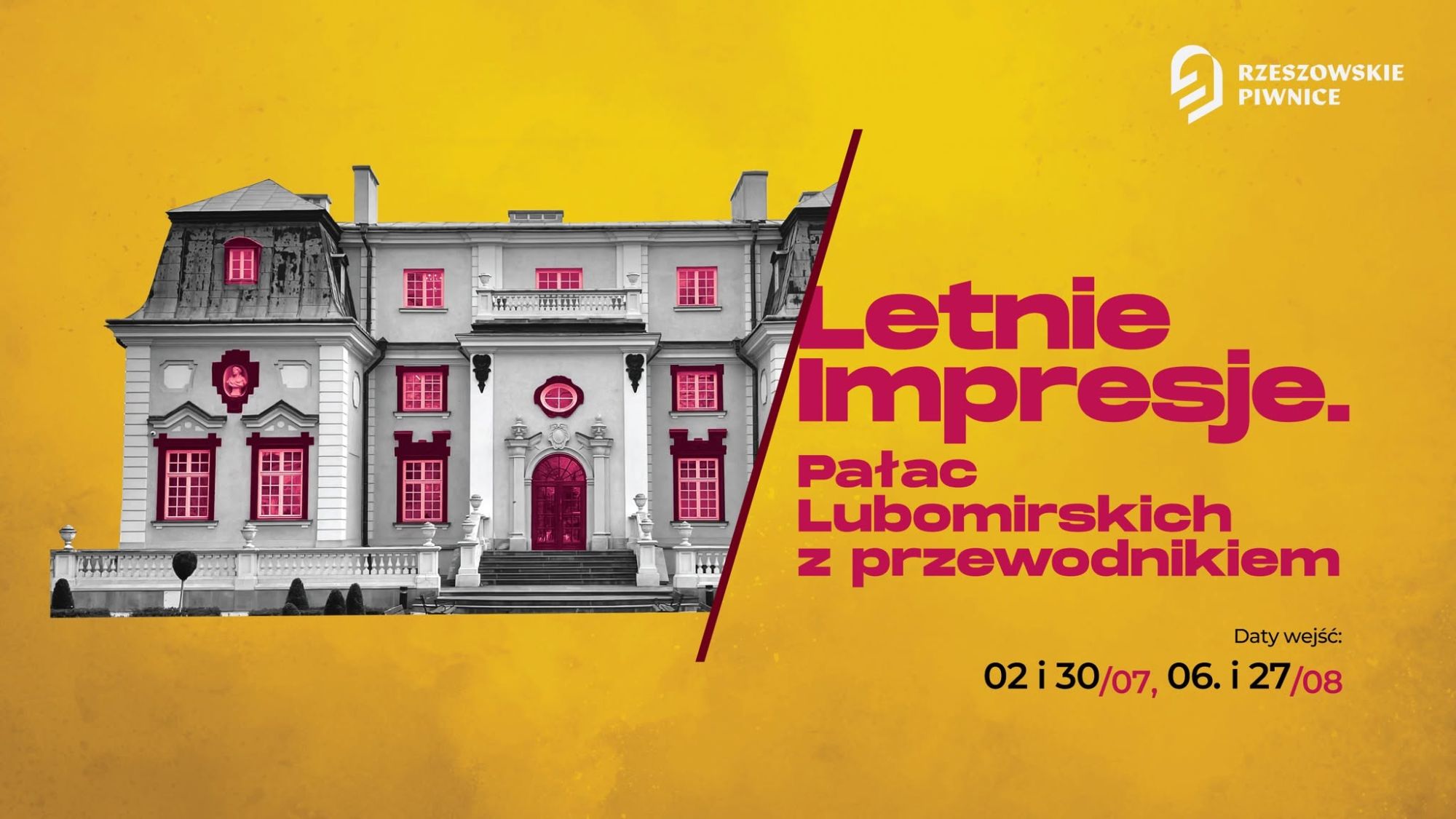 aktualność: Letnie impresje. Pałac Lubomirskich z przewodnikiem